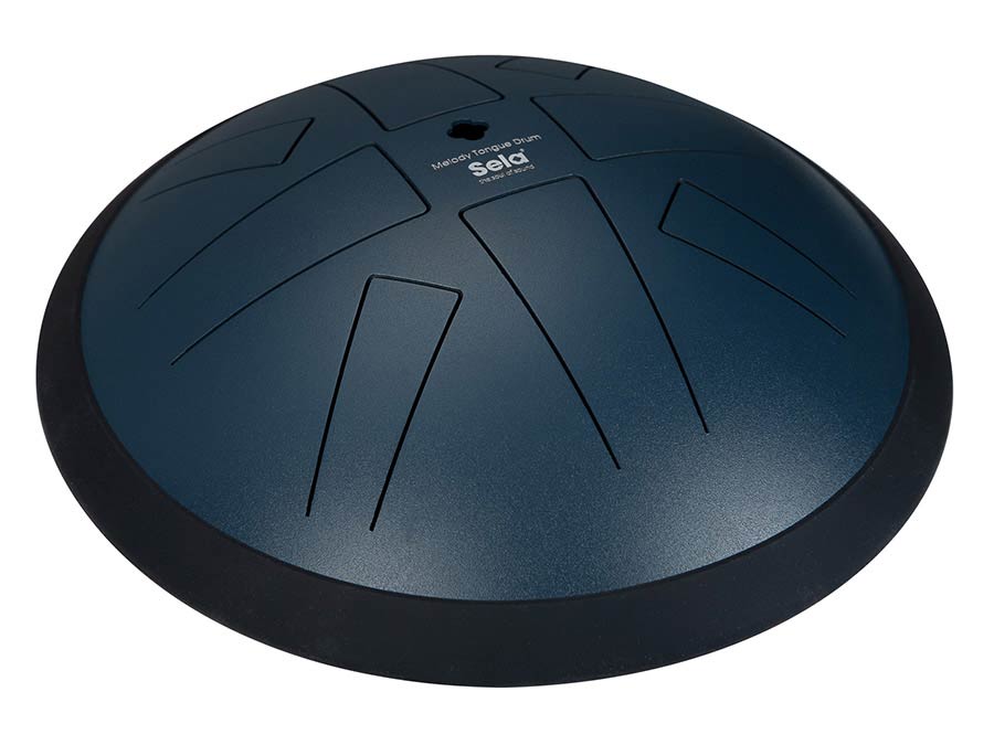 Sela Tongue Drum 10", 8 Tongues, D Akebono, Navy blauw