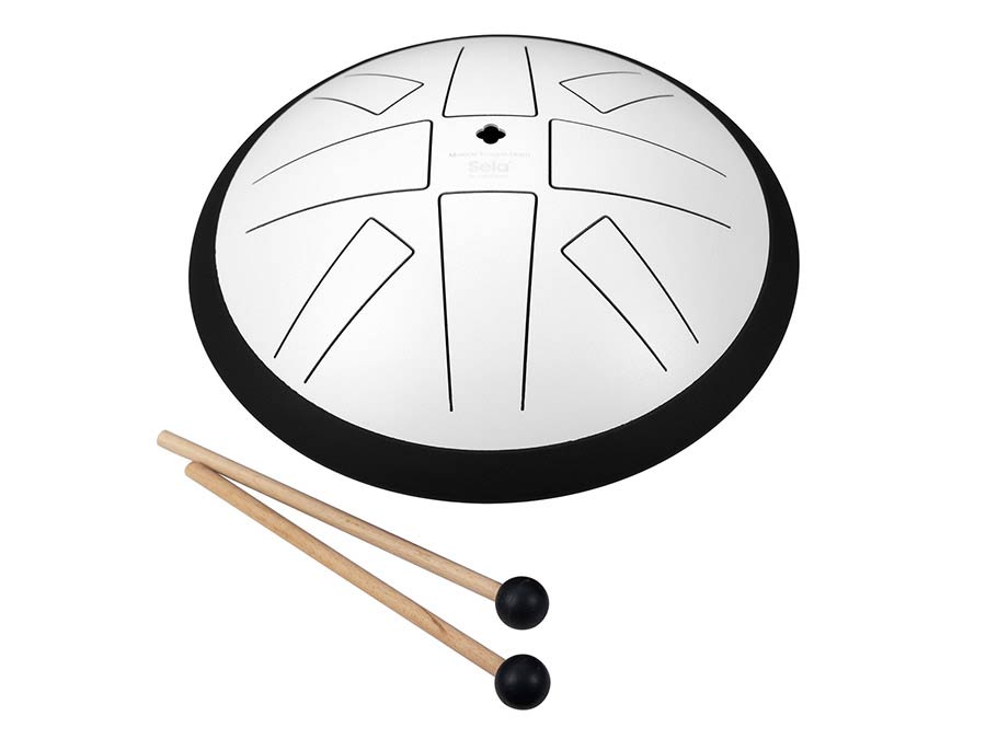 Sela Tongue Drum 10", 8 Tongues, C Major, wit