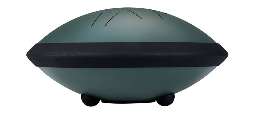 Sela Tongue Drum 10", 8 Tongues, C Golden Gate, Dark Green