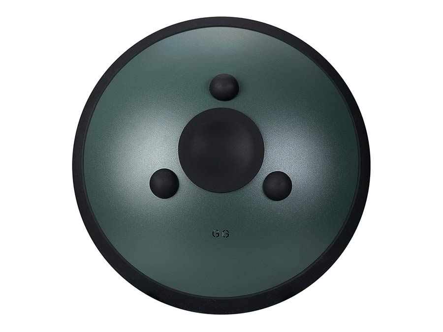 Sela Tongue Drum 10", 8 Tongues, C Golden Gate, Dark Green