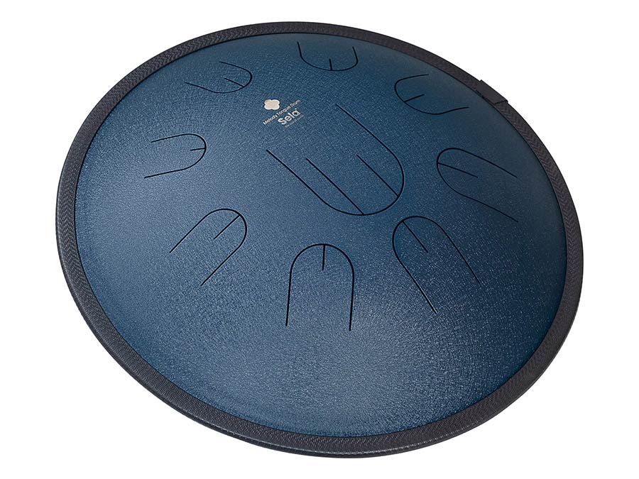 Sela Tongue Drum 14", 9 Tongues, D Amara, Navy blauw