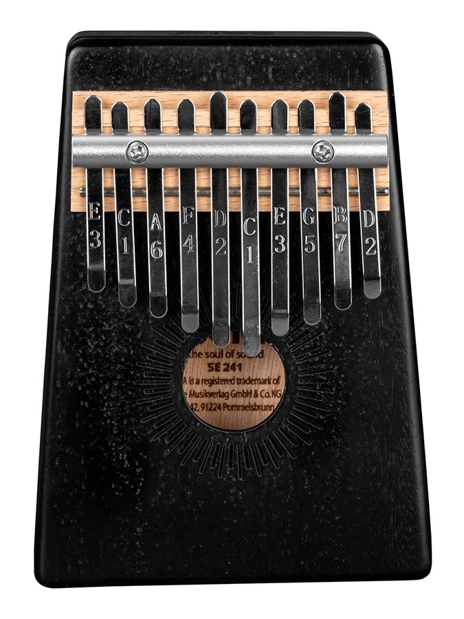 Sela Kalimba Mahogany 10" zwart