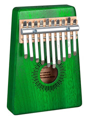 Sela Kalimba Mahogany 10" Green