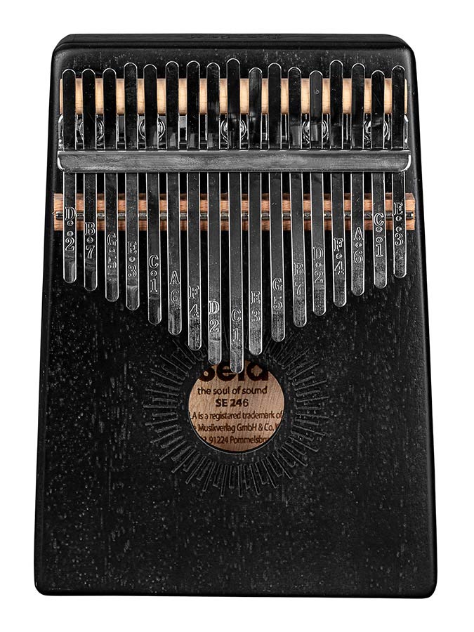 Sela Kalimba Mahogany 17" zwart