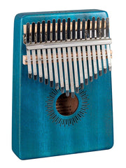 Sela Kalimba Mahogany 17" blauw