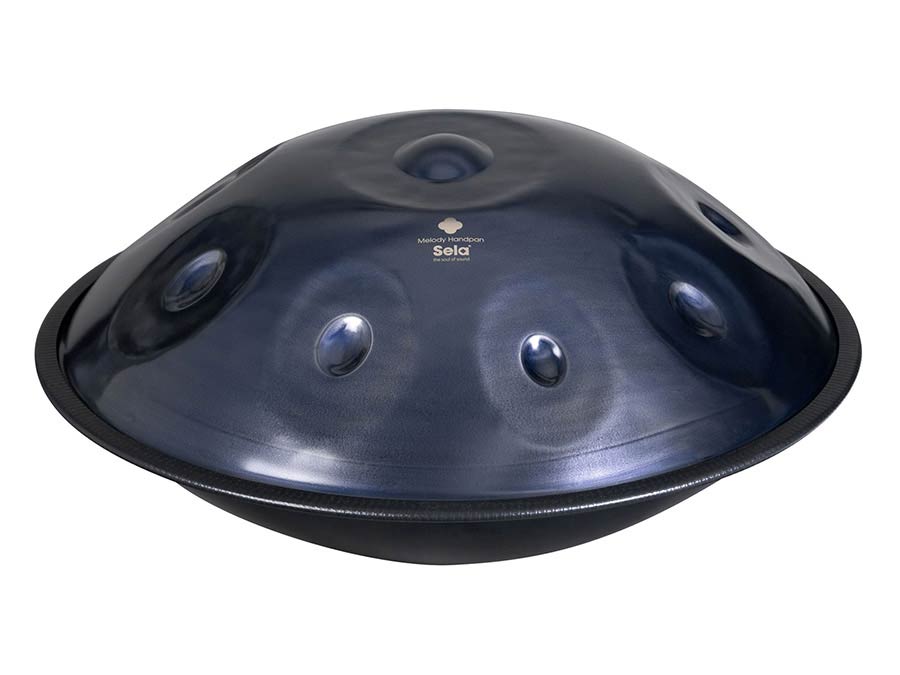 Sela Steel Handpan D Kurd 440 Hz, inclusief gevoerde tas