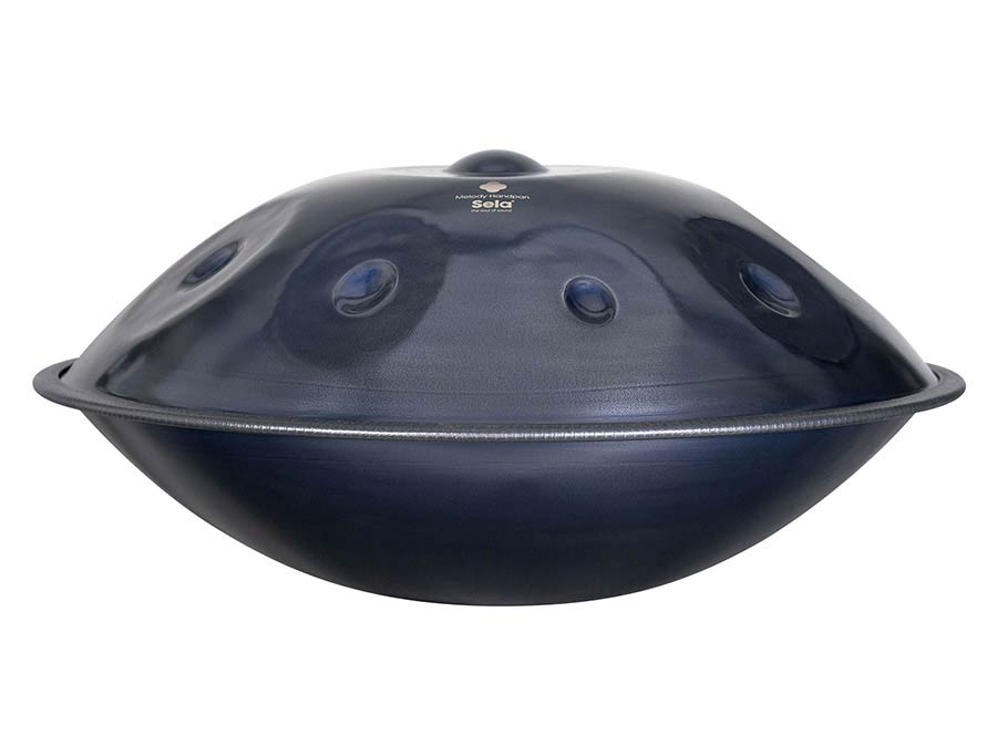 Sela Steel Handpan D Kurd 440 Hz, inclusief gevoerde tas