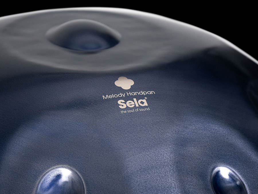 Sela Steel Handpan D Kurd 440 Hz, inclusief gevoerde tas