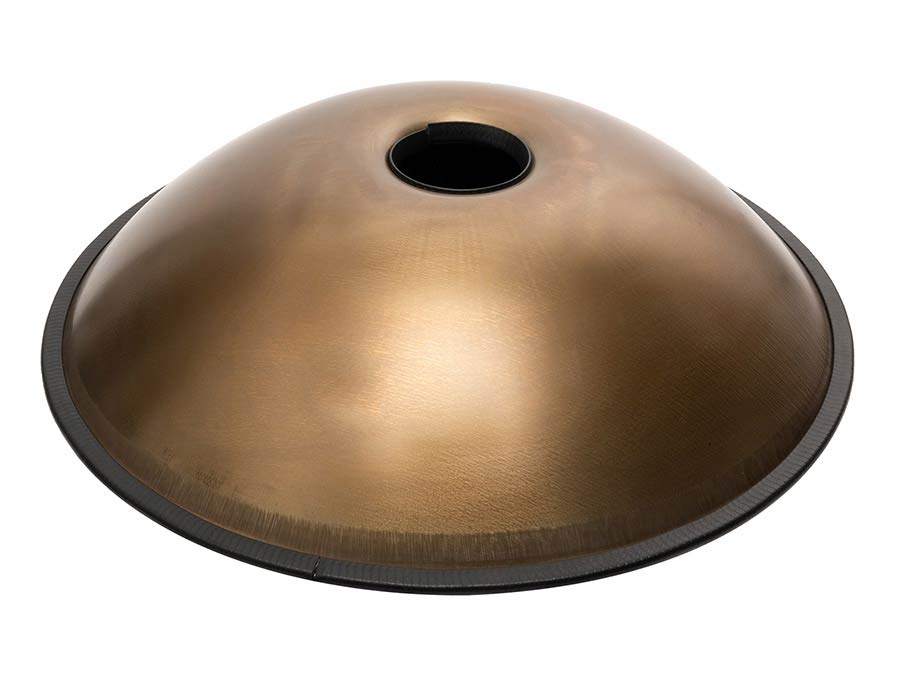 Sela Stainless Steel Handpan Bb2 Amara 440 Hz, inclusief gevoerde tas