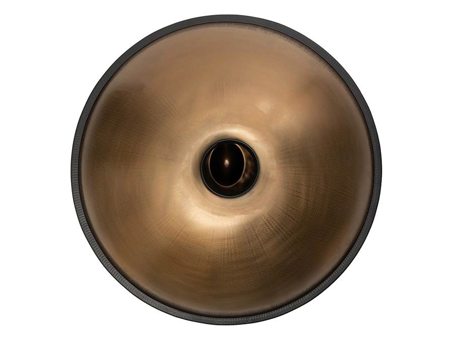Sela Stainless Steel Handpan Bb2 Amara 440 Hz, inclusief gevoerde tas
