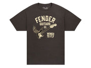 Fender Wings To Fly T-Shirt, vintage black, L