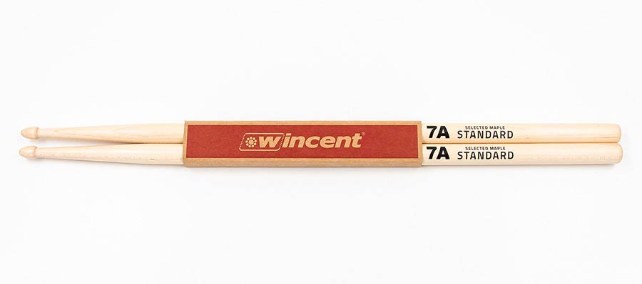 Wincent W-7AM 7A Maple Esdoornhout Drumstokken – 395 x 13,6 mm