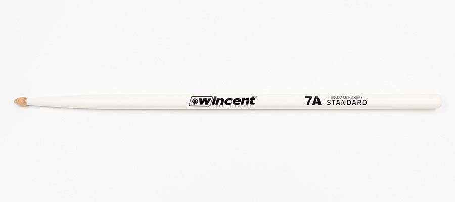 Wincent W-7ACW 7A White Hickory Drumstokken – 395 x 13,6 mm