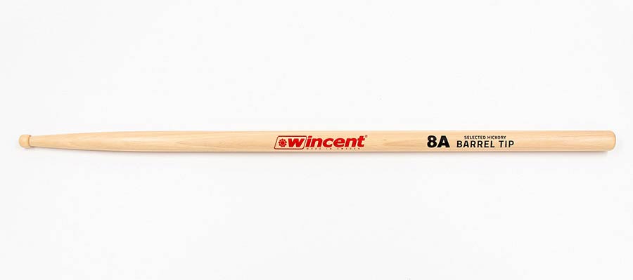 Wincent W-8A 8A Hickory Drumstokken – 406 x 14 mm