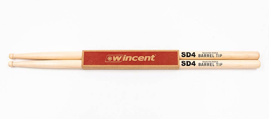 Wincent W-SD4 SD4 Maple Esdoornhout Drumstokken – 406 x 14 mm