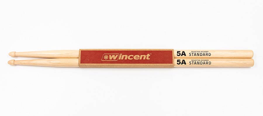 Wincent W-5A 5A Hickory Drumstokken – 406 x 14,3 mm