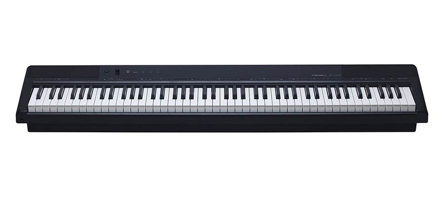 digital compact stage piano, 88 keys hammer action (GAC), 2 x 25 W