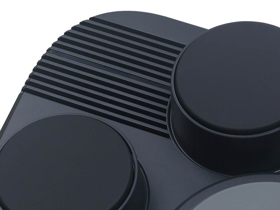 table drum with 8 pads, touch sensitive, 2 x pad pedals, incl. drumsticks, extended sound library