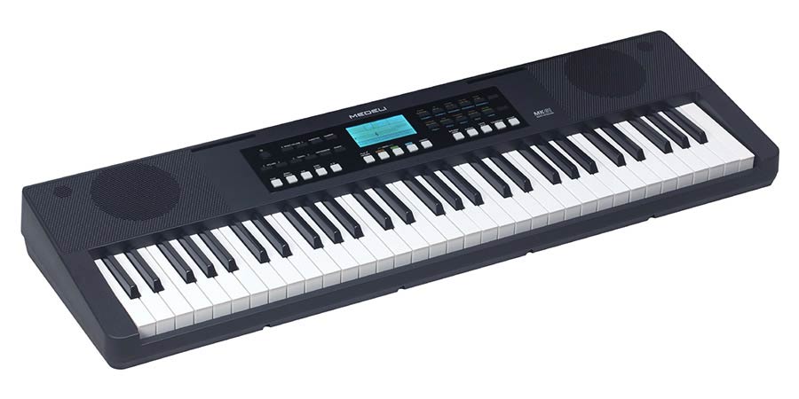 elementary keyboard, 61 touch sensitive keys (PSTK), 2 x 2,5 W