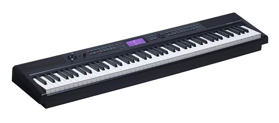 digital compact stage piano, 88 keys hammer action (GAC), styles, BT, sustain pedal, 4x23W, black