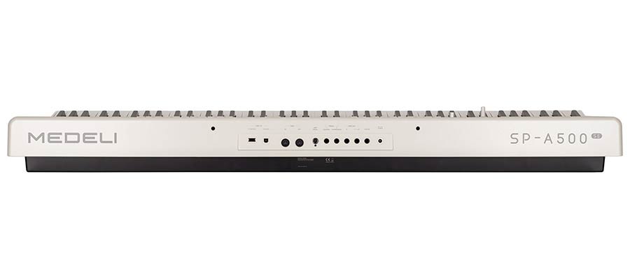 digital compact stage piano, 88 keys hammer action (GAC), styles, BT, sustain pedal, 4x23W, white