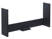 wooden stand for digital piano SP-C120/SP-A500 with 3 pedals, black