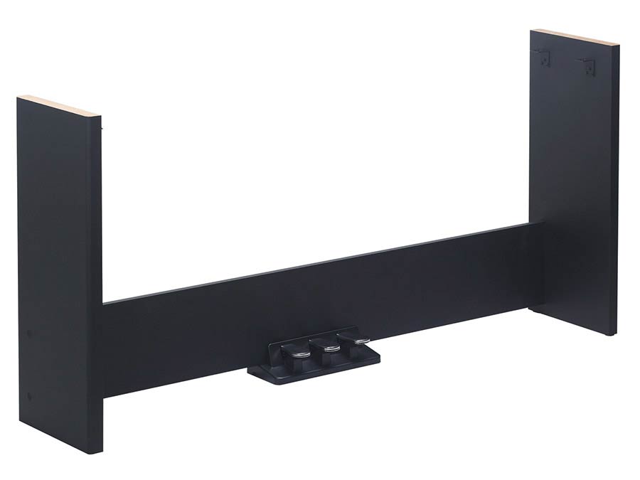 wooden stand for digital piano SP-C120/SP-A500 with 3 pedals, black