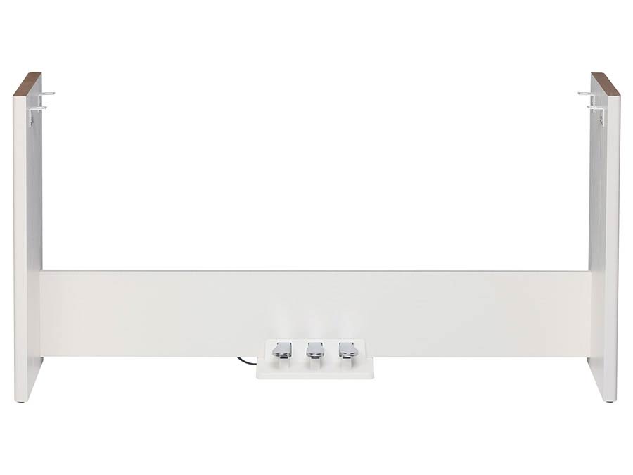 wooden stand for digital piano SP-C120/SP-A500 with 3 pedals, white