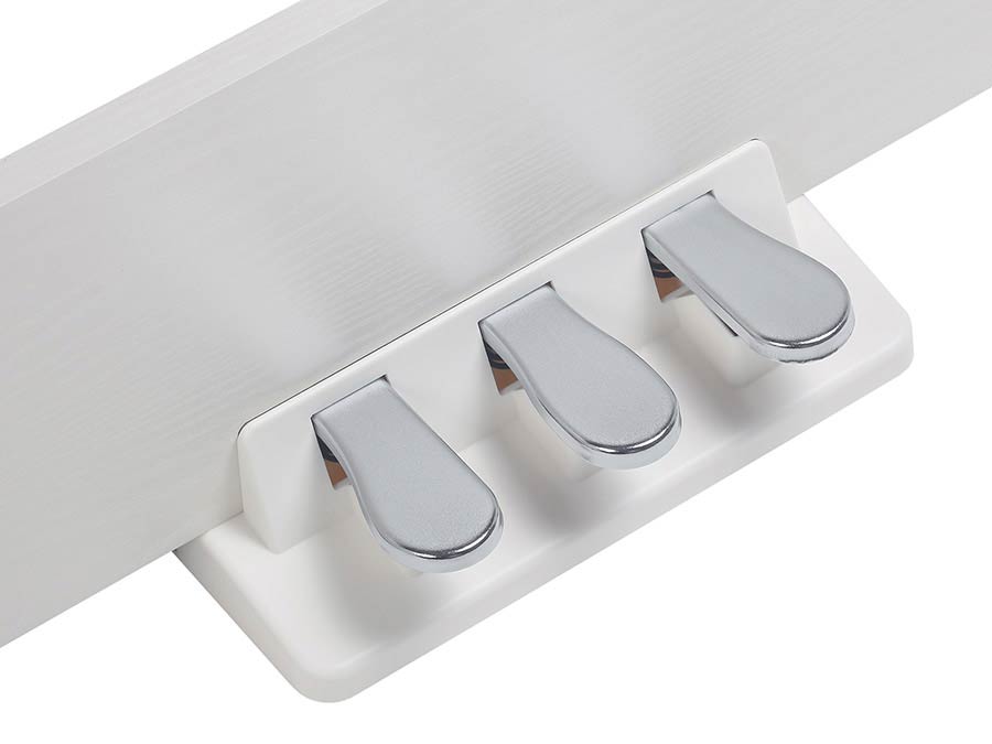 wooden stand for digital piano SP-C120/SP-A500 with 3 pedals, white