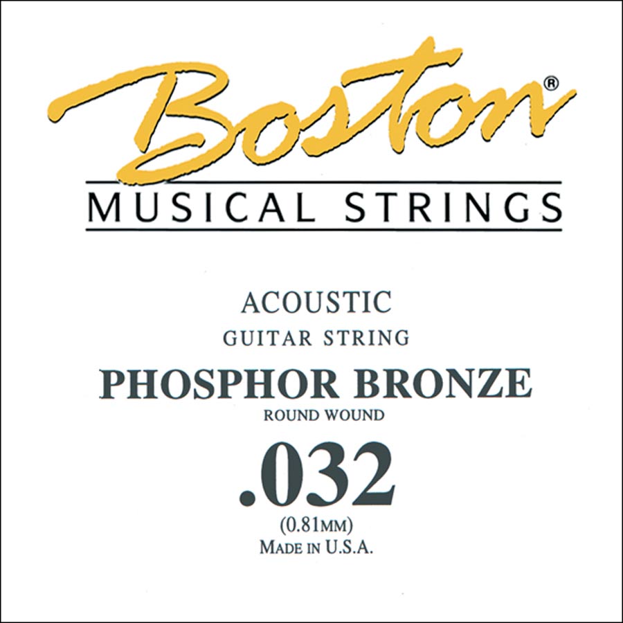 Boston BPH-032 losse .032-snaar voor akoestische gitaar – fosforbrons
