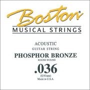Boston BPH-036 losse .036-snaar voor akoestische gitaar – fosforbrons