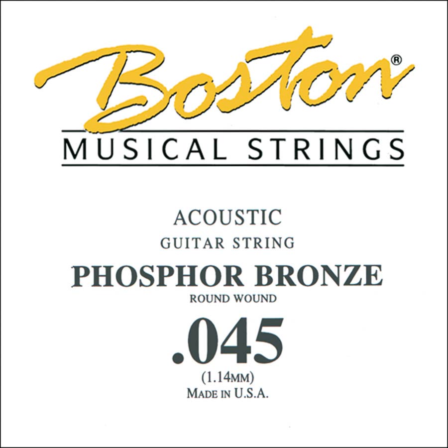 Boston BPH-045 losse .045-snaar voor akoestische gitaar – fosforbrons