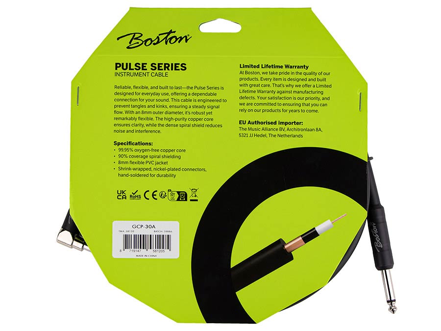 Boston GCP-30A Instrumentkabel 3.0 meter
