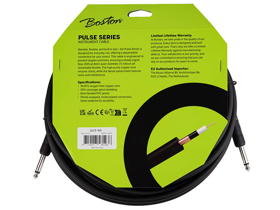 Boston GCP-90 Instrumentkabel 9.0 meter
