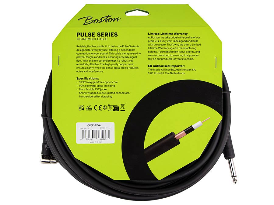 Boston GCP-90A Instrumentkabel 9.0 meter