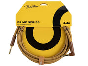 Boston GCRT-30A Gevlochten instrumentkabel Geel Tweed 3.0 meter