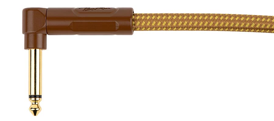 Boston GCRT-30A Gevlochten instrumentkabel Geel Tweed 3.0 meter
