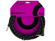 Boston GCRB-60A Gevlochten instrumentkabel Zwart Tweed 6.0 meter