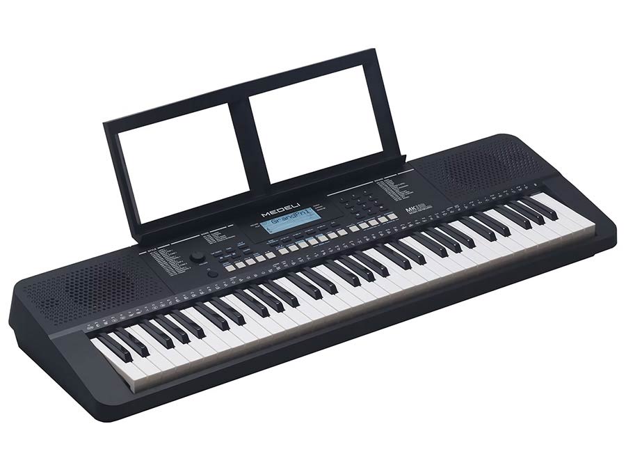 keyboard, 61 touch sensitive keys, 2 x 2,5 W