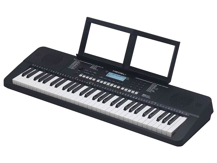 keyboard, 61 touch sensitive keys, 2 x 2,5 W