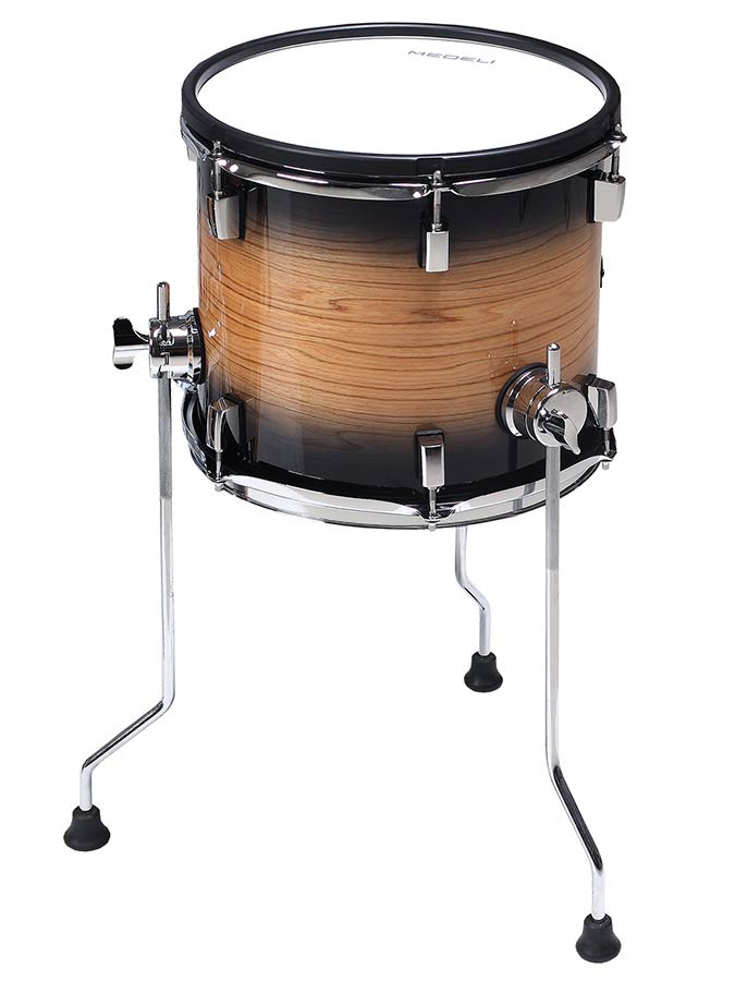 12" floor tom, wooden shell, mesh head, for MZ928