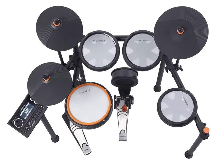 digital drum kit, all mesh head pads, 10S-8-8-8-6K, 12HH-10C-12R