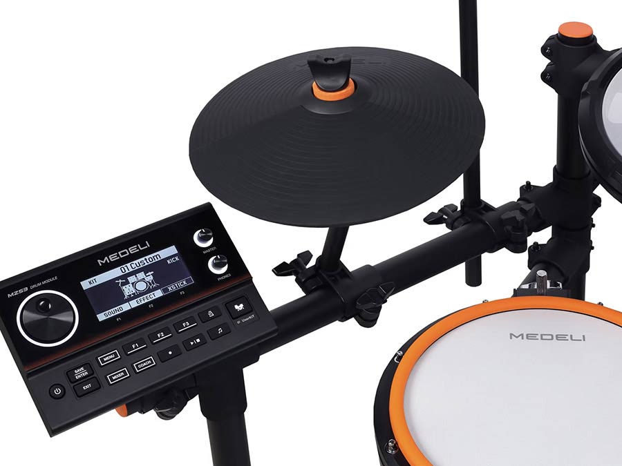 digital drum kit, all mesh head pads, 10S-8-8-8-6K, 12HH-10C-12R