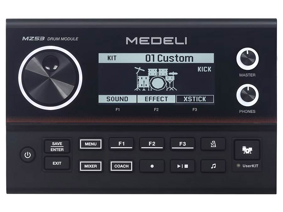 digital drum kit, all mesh head pads, 10S-8-8-8-6K, 12HH-10C-12R
