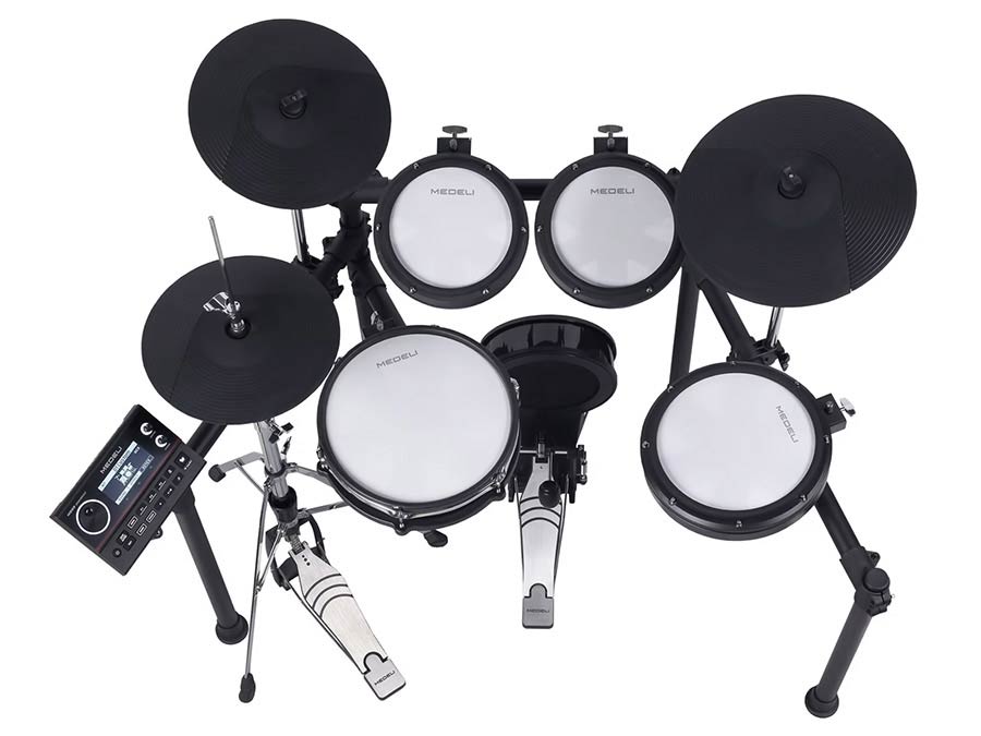digital drum kit, all mesh head pads, 12S-8-8-10-8K, 12HH-12C-14R