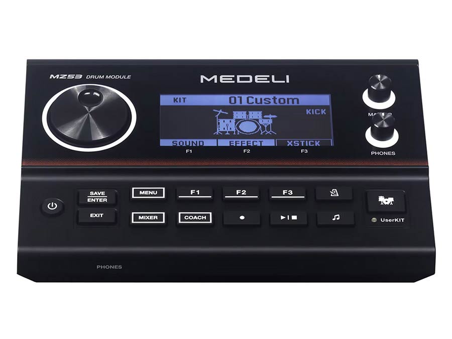digital drum kit, all mesh head pads, 12S-8-8-10-8K, 12HH-12C-14R