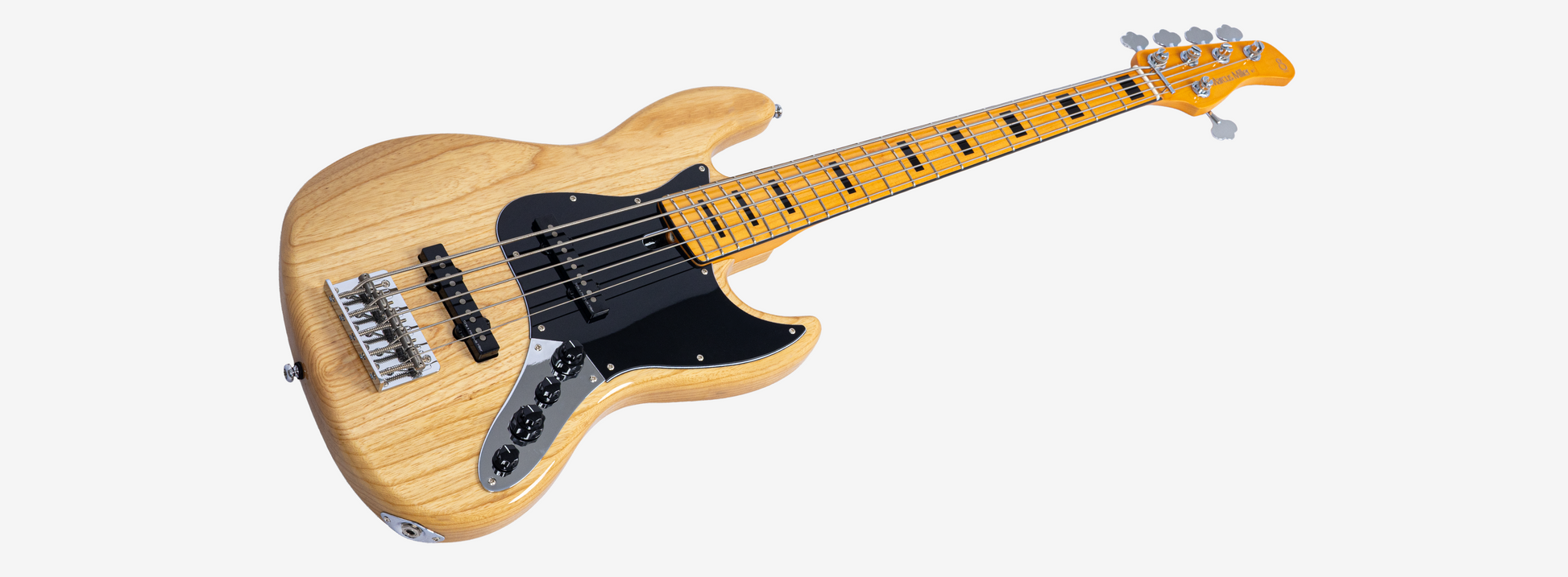 Sire V7VN S5 Marcus Miller Vintage Ash New Gen 5-snarige actieve basgitaar natural
