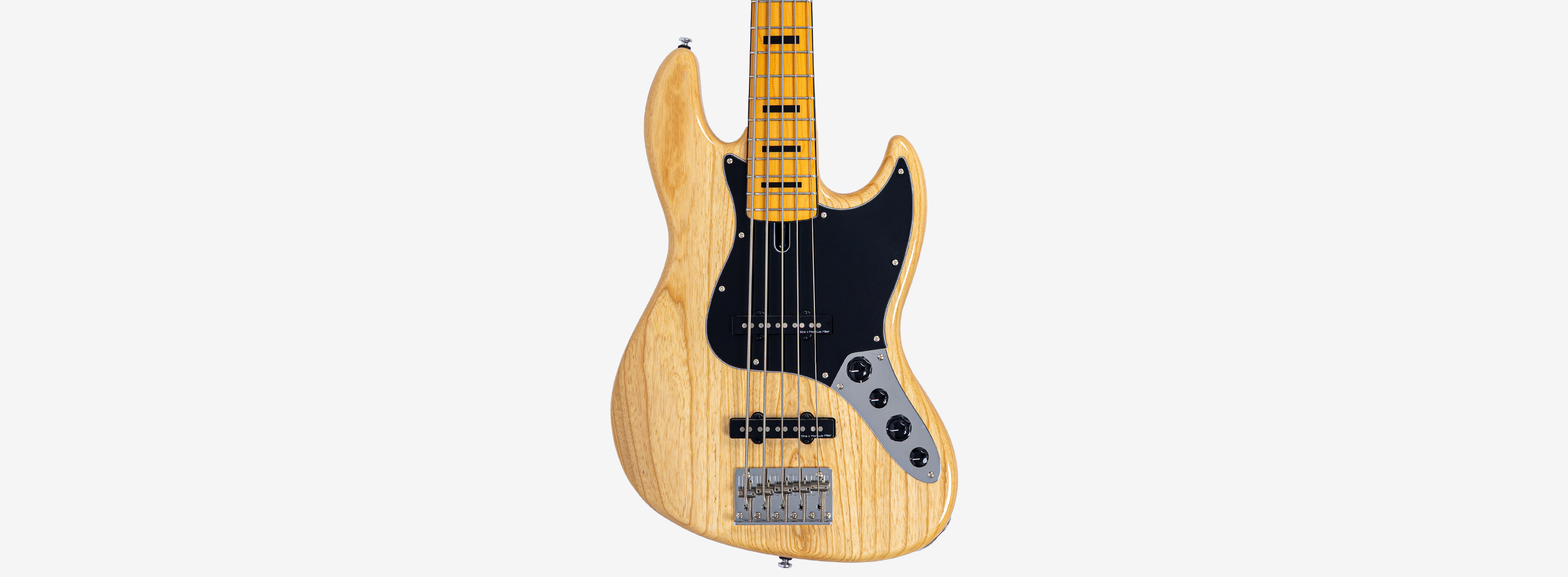 Sire V7VN S5 Marcus Miller Vintage Ash New Gen 5-snarige actieve basgitaar natural