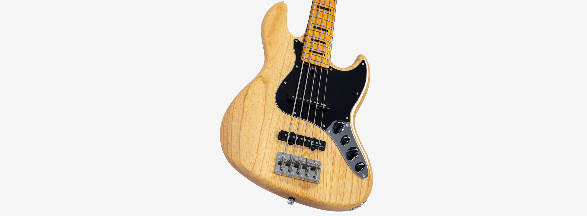 Sire V7VN S5 Marcus Miller Vintage Ash New Gen 5-snarige actieve basgitaar natural
