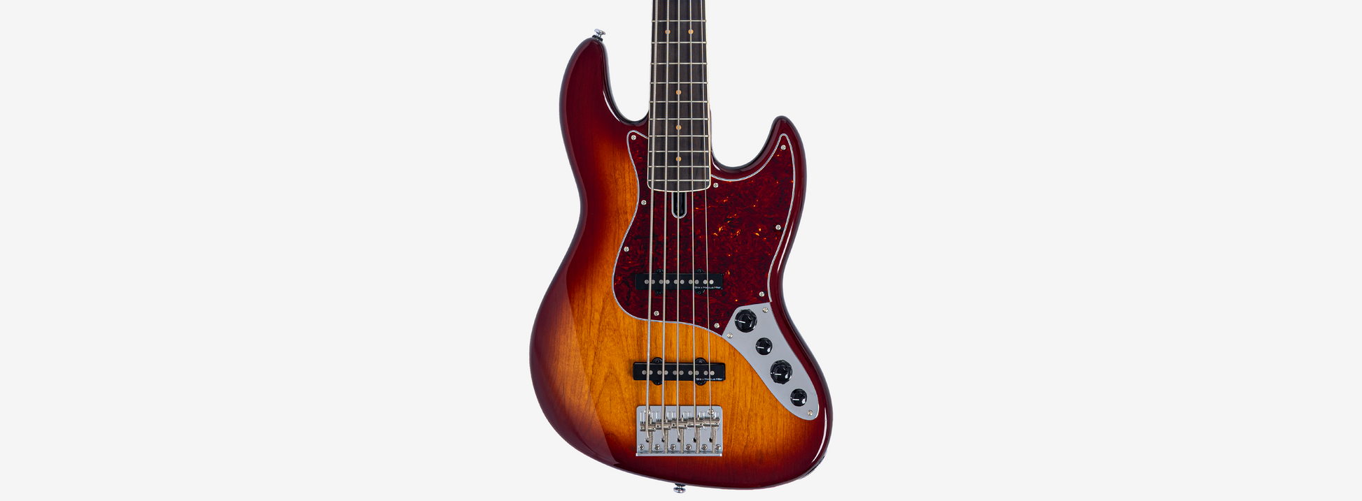 Sire V7VN A5 Marcus Miller Vintage New Gen 5-snarige actieve basgitaar tobacco sunburst